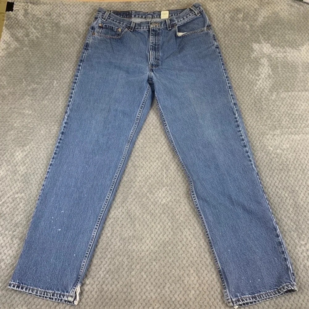 Vintage Levis 550 Relaxed Fit Jeans Mens 36x32 Blue Denim Made in USA 00550-4886